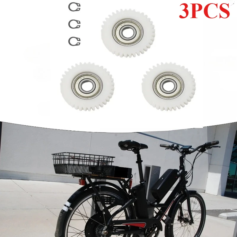 3Pcs 36Teeth E-bike Wheel Hub Motor Planetary Gears with Bearing for Bafang Motor E-bike Accessories E Bike Nylon 47x13.5mm
3Pcs 36Teeth E-bike Wheel Hub Motor Planetary Gears with Bearing for Bafang Motor E-bike Accessories E Bike Nylon 47x13.5mm