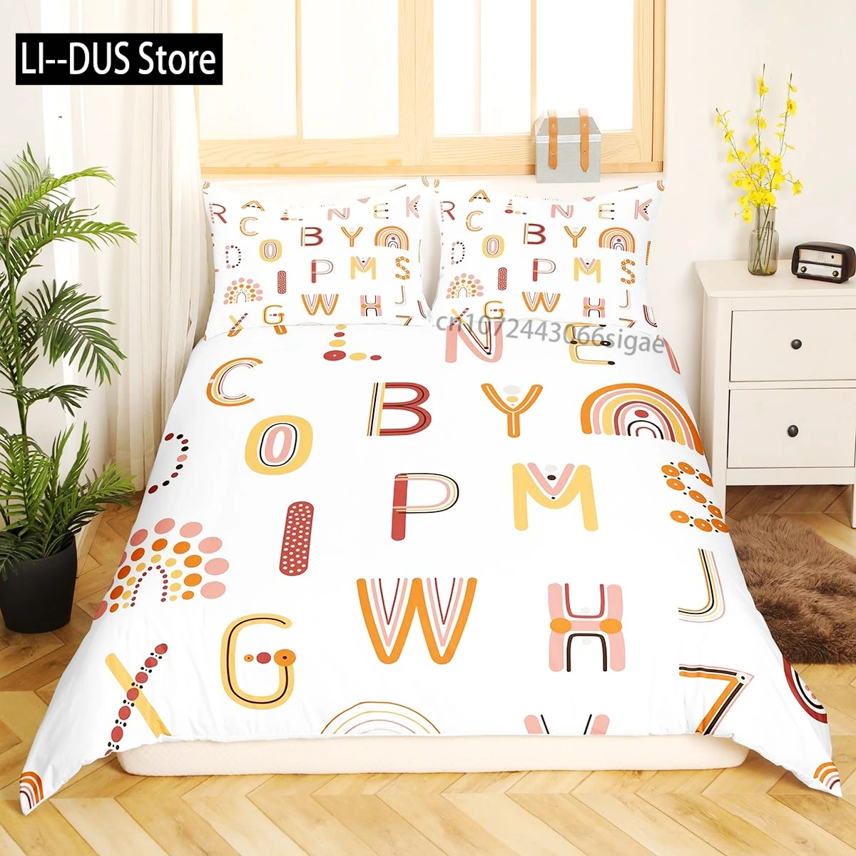Science Duvet Cover Set, Hand Drawn Letters Patterns Design, Decorative 3 Piece Bedding Set with 2 Pillow Shams, Queen Full Size
Science Duvet Cover Set, Hand Drawn Letters Patterns Design, Decorative 3 Piece Bedding Set with 2 Pillow Shams, Queen Full Size
