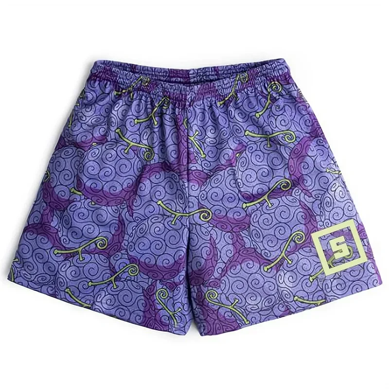 Men's Anime Shorts, Devil Fruit Comic Printed Sports Shorts-3D Printed Loose Quick-Drying Mesh Beach Pantsmvv
Men's Anime Shorts, Devil Fruit Comic Printed Sports Shorts-3D Printed Loose Quick-Drying Mesh Beach Pantsmvv