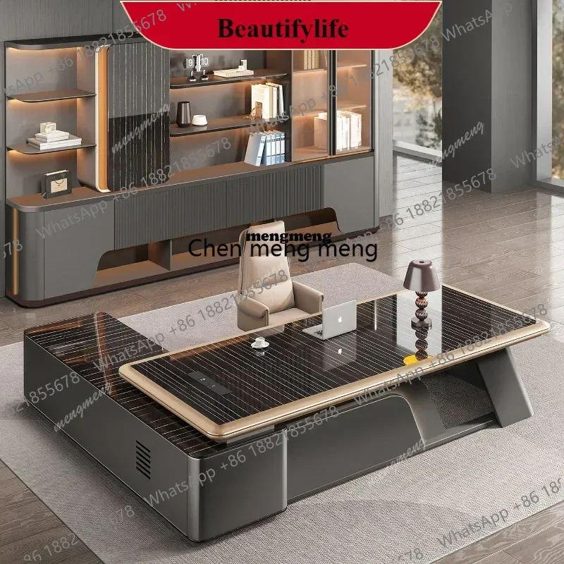 Specialized Nordic Comfortable High-quality Trendy Office Desk Modern Storage Beauty Elegant Office Business Study Furniture
Specialized Nordic Comfortable High-quality Trendy Office Desk Modern Storage Beauty Elegant Office Business Study Furniture