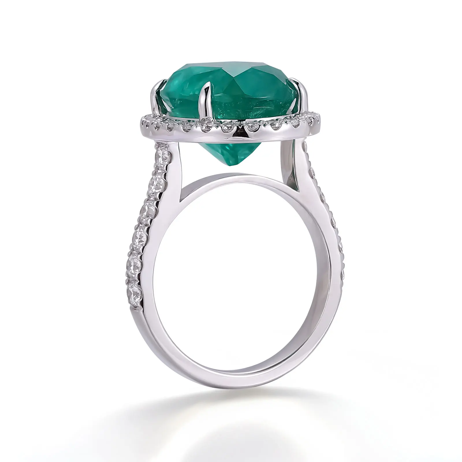 Роскошное обручальное кольцо в стиле Прованс KGold овальной огранки, зеленое кольцо с лабораторными драгоценными камнями DEF/VS Lab Diamonds, полуполоска по индивидуальному заказу
Роскошное обручальное кольцо в стиле Прованс KGold овальной огранки, зеленое кольцо с лабораторными драгоценными камнями DEF/VS Lab Diamonds, полуполоска по индивидуальному заказу