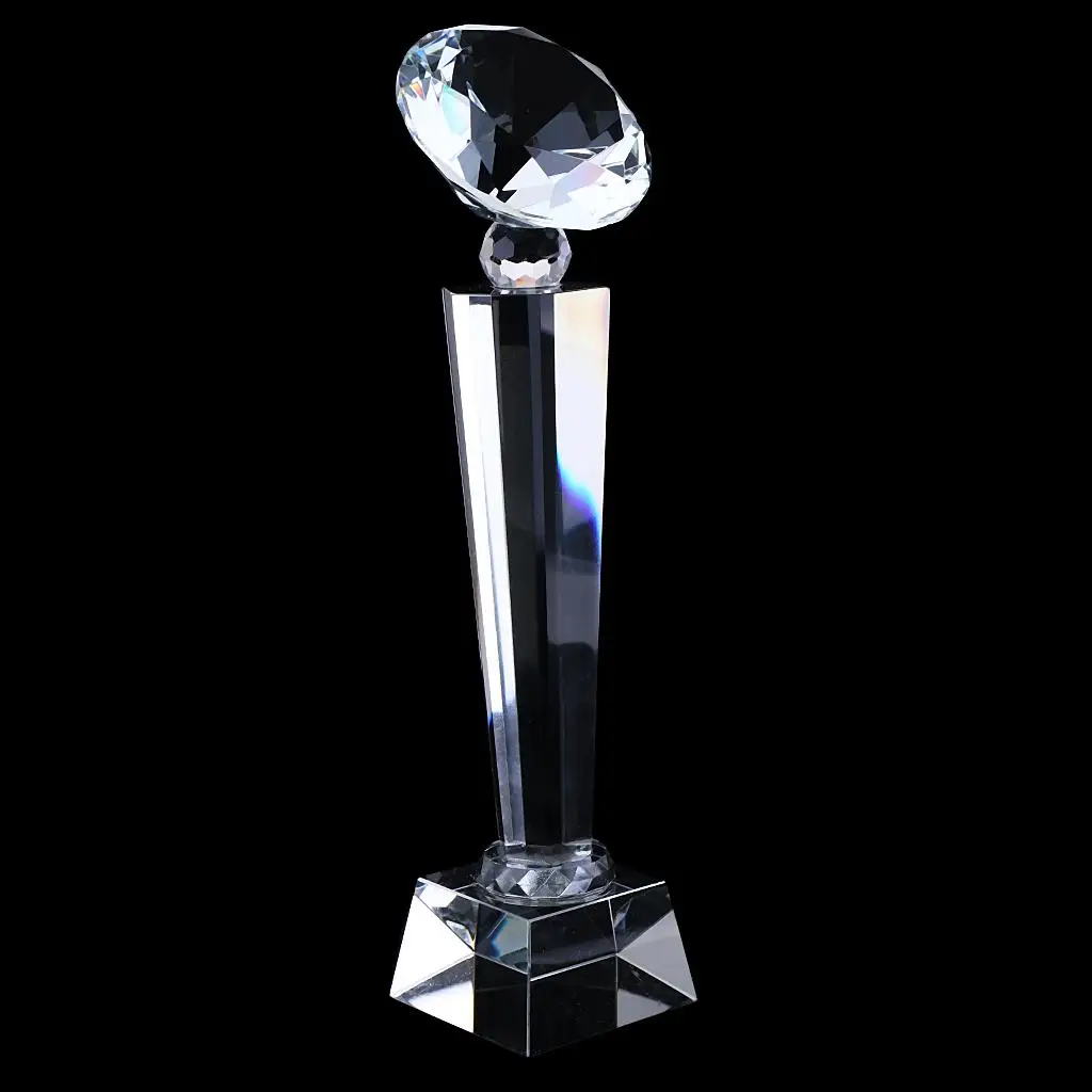 29cm Customized Crystal Trophy Cup Top Diamond Design for Winner Prize Award
29cm Customized Crystal Trophy Cup Top Diamond Design for Winner Prize Award