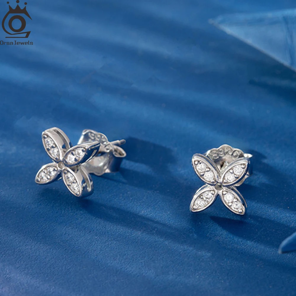 ORSA JEWELS Изысканные маленькие цветочные серьги для женщин, модные изящные серьги из стерлингового серебра 925 пробы, вечерние свадебные украшения APE122
ORSA JEWELS Изысканные маленькие цветочные серьги для женщин, модные изящные серьги из стерлингового серебра 925 пробы, вечерние свадебные украшения APE122