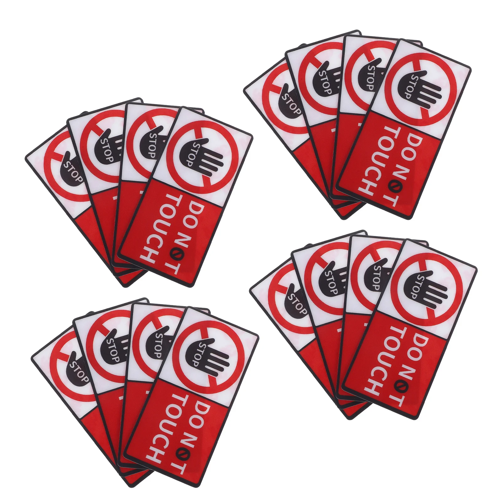 12pcs Do Not Touch Stickers Safety Warning Sign Self Adhesive Decals For Glass Wall Toolbox Machine Peel Stick Danger Label
12pcs Do Not Touch Stickers Safety Warning Sign Self Adhesive Decals For Glass Wall Toolbox Machine Peel Stick Danger Label