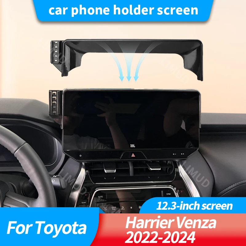 Держатель для телефона в автомобиль для Toyota Hamier Venza 2022 2023 2024, 12,3-дюймовый экран, фиксированный навигационный кронштейн, основание для зарядки, аксессуары
Держатель для телефона в автомобиль для Toyota Hamier Venza 2022 2023 2024, 12,3-дюймовый экран, фиксированный навигационный кронштейн, основание для зарядки, аксессуары