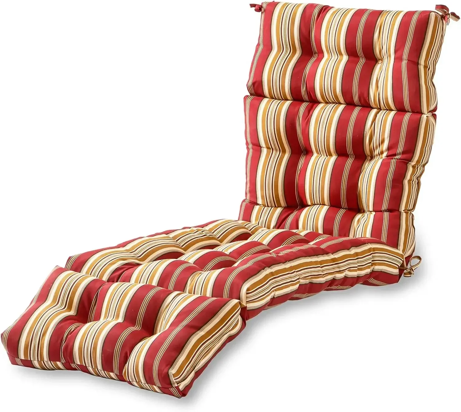 72 x 22-inch Outdoor Chaise Lounge Cushion, Tuscan Stripe
72 x 22-inch Outdoor Chaise Lounge Cushion, Tuscan Stripe
