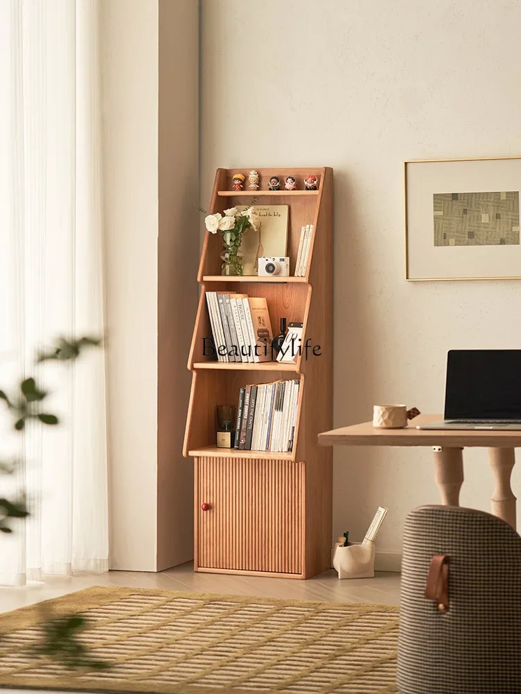 Solid Wood Floor Storage Rack Living Room Storage Storage Cherrywood Side Cabinet
Solid Wood Floor Storage Rack Living Room Storage Storage Cherrywood Side Cabinet