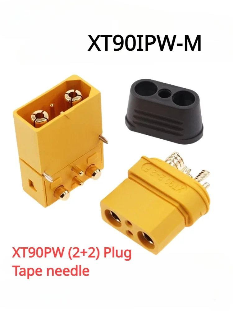 XT90 horizontal solder plate with signal pin, high current aircraft model electric motor connector XT90IPW
XT90 horizontal solder plate with signal pin, high current aircraft model electric motor connector XT90IPW