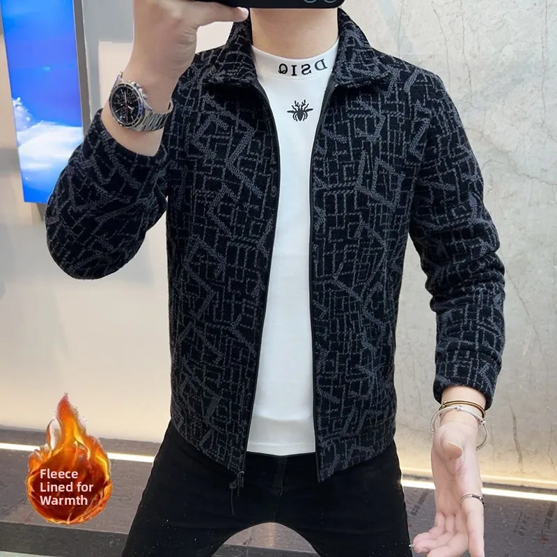 2025 Winter Thiened Fce Hooded Open Cardigan Jaet Men's Warm Outerwear Stand Collar Sweatirt Stand Fit Faion Ur...
2025 Winter Thiened Fce Hooded Open Cardigan Jaet Men's Warm Outerwear Stand Collar Sweatirt Stand Fit Faion Ur...