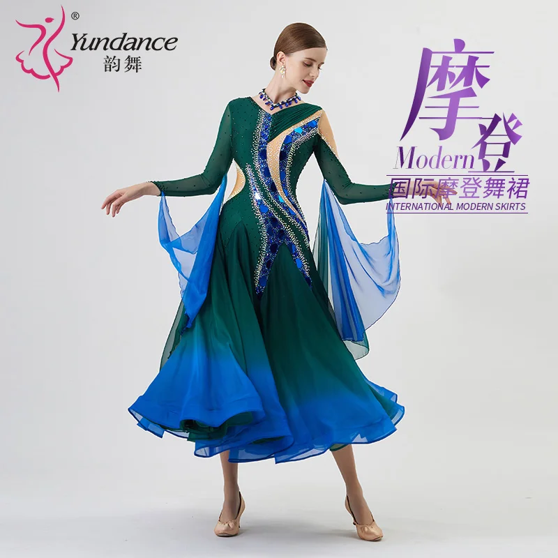 B-22148 Custom New International Standard Ballroom Dance Dress High Quality Ballroom Dance Dresses for Sale
B-22148 Custom New International Standard Ballroom Dance Dress High Quality Ballroom Dance Dresses for Sale