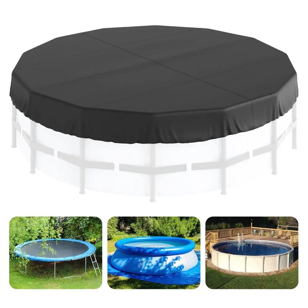 18FT ROUND SOLAR POOL COVER WITH DRAWSTRING SAFETY DESIGN 420D OXFORD FABRIC WATERPROOF DUSTPROOF BLACK
18FT ROUND SOLAR POOL COVER WITH DRAWSTRING SAFETY DESIGN 420D OXFORD FABRIC WATERPROOF DUSTPROOF BLACK