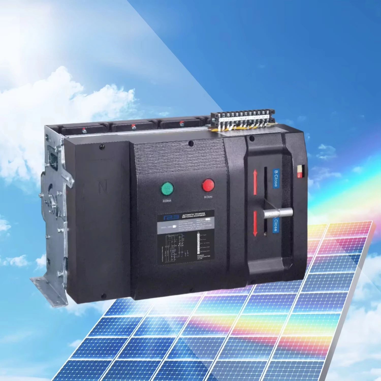 Transfer Switch 1000 1250 1600 2000 2500 3200 Amps Universal ATS 2 Position 3 Phase ATSE Dual Power Automatic Changeover Switch
Transfer Switch 1000 1250 1600 2000 2500 3200 Amps Universal ATS 2 Position 3 Phase ATSE Dual Power Automatic Changeover Switch