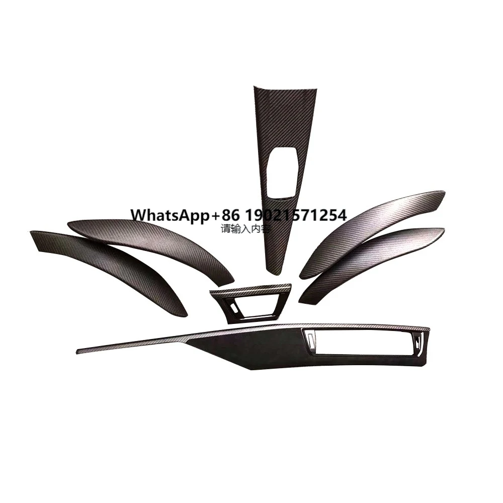 For F30 F31 F36 Carbon Fiber Interior Trims F32 F80 M3 M4 Dashboard Cover 13-18
For F30 F31 F36 Carbon Fiber Interior Trims F32 F80 M3 M4 Dashboard Cover 13-18