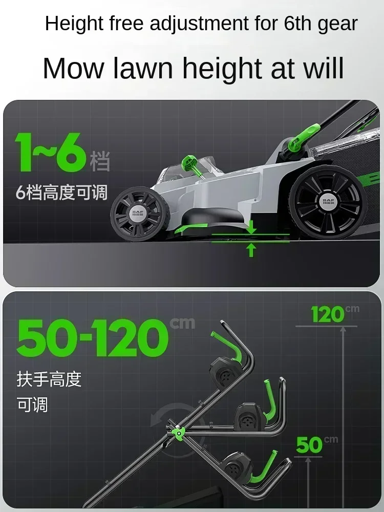 220V New Electric Lawn Mower with High Power for Small Gardens and Multifunctional Home Use CA
220V New Electric Lawn Mower with High Power for Small Gardens and Multifunctional Home Use CA