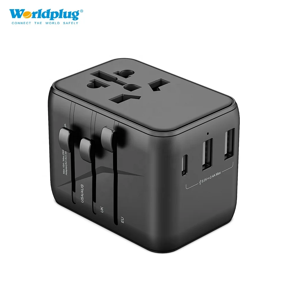 2026 Bulk Buy Type C Dual USB World Universal Plug Travel Adapter Wall Charger Adaptor
2026 Bulk Buy Type C Dual USB World Universal Plug Travel Adapter Wall Charger Adaptor