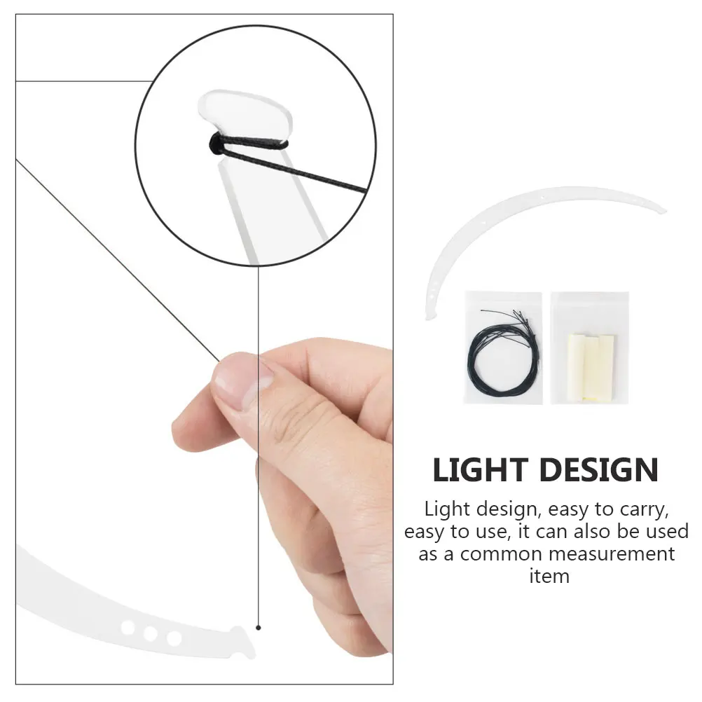 1 Set Eyebrow Microblading Ruler Flexible Measuring Tool For Positioning Shaping Female Use Face Nose Bridge
1 Set Eyebrow Microblading Ruler Flexible Measuring Tool For Positioning Shaping Female Use Face Nose Bridge