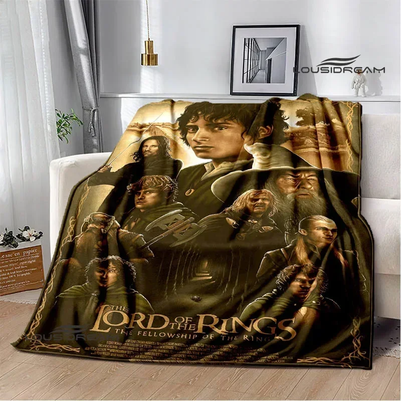 L-Lord of the Rings printed blanket Warm Flannel Blankets Soft and Comfortable Home Travel Blanket bed linings Birthday Gift
L-Lord of the Rings printed blanket Warm Flannel Blankets Soft and Comfortable Home Travel Blanket bed linings Birthday Gift