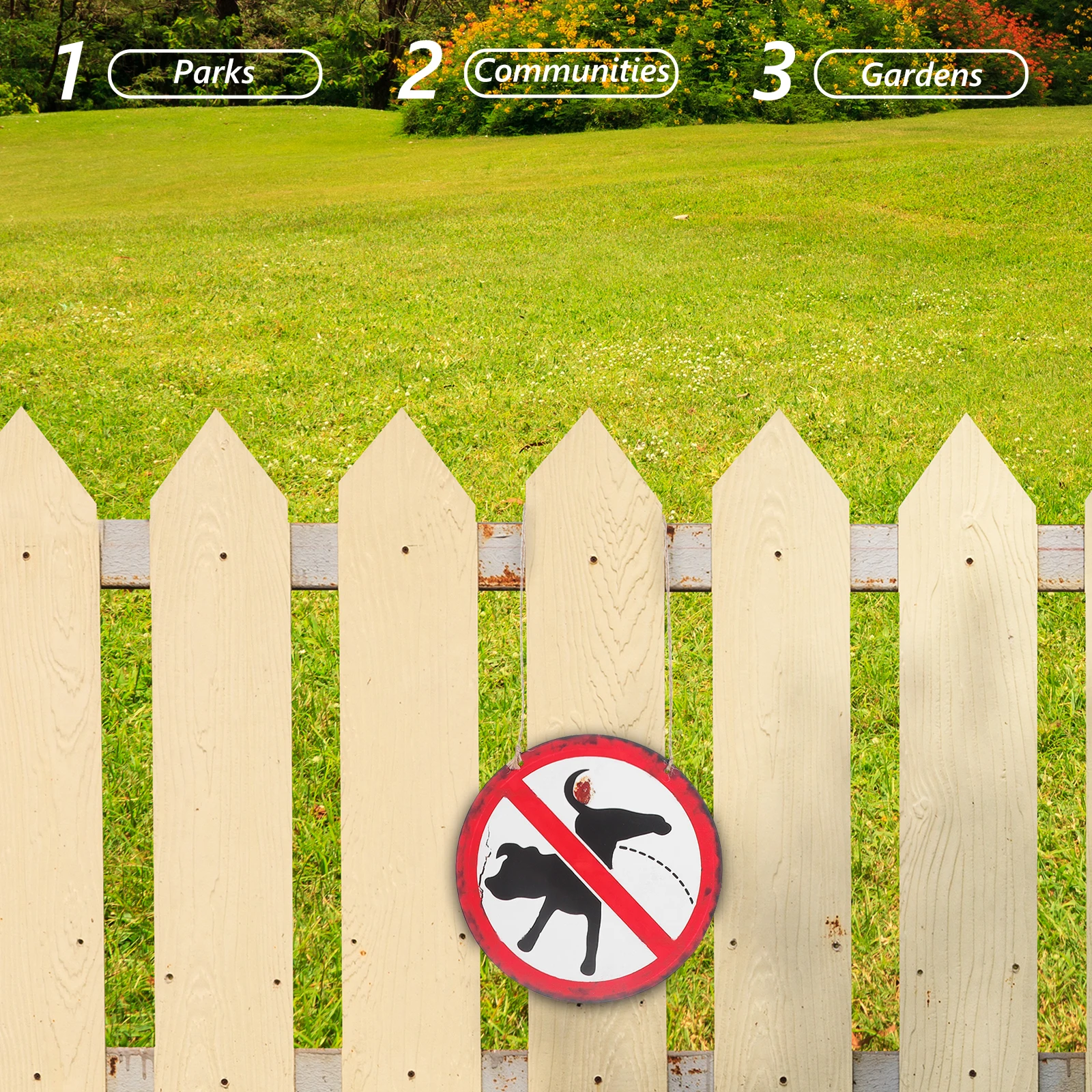 Dogs Prohibited Sign Keep The Garden Clean Poop Clean-up Signs Decor Warning Display Wooden
Dogs Prohibited Sign Keep The Garden Clean Poop Clean-up Signs Decor Warning Display Wooden