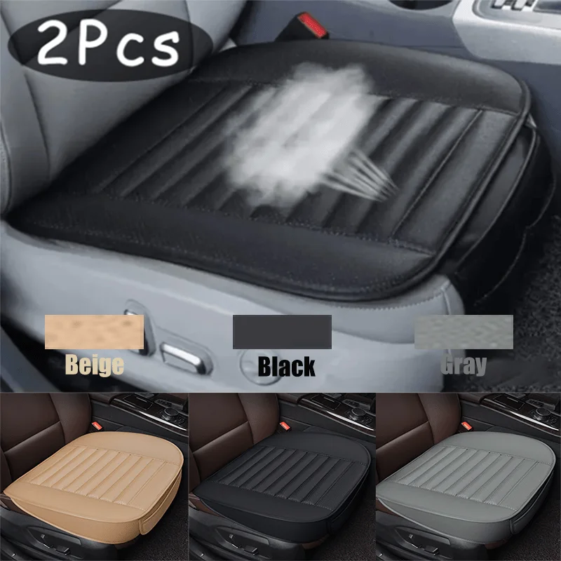 2-Pack High-Density Faux Leather Car Seat Covers in Multiple Colors, Multifunctional Car Seat Protection Pad with Bottom Storage Bag, Wear-Resistant And Anti-Shifting for All Seasons, Thickened And Non-Slip Design, Breathable And Easy to Use
2-Pack High-Density Faux Leather Car Seat Covers in Multiple Colors, Multifunctional Car Seat Protection Pad with Bottom Storage Bag, Wear-Resistant And Anti-Shifting for All Seasons, Thickened And Non-Slip Design, Breathable And Easy to Use
