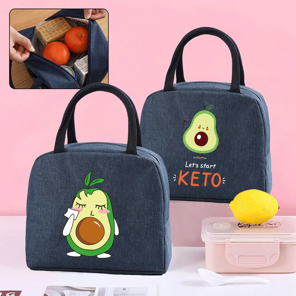 Lunch Bag Women's Insulated Cooler Lunch Box Organizer Kids Food Thermal Canvas Bags Handbags Avocado Print Travel Picnic Packet
Lunch Bag Women's Insulated Cooler Lunch Box Organizer Kids Food Thermal Canvas Bags Handbags Avocado Print Travel Picnic Packet