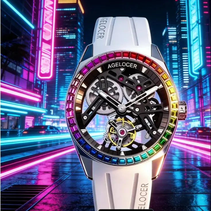 Customized Original Rainbow Circle Tourbillon High-end Hollow Mechanical Watch Limited Edition Gift for Boyfriend
Customized Original Rainbow Circle Tourbillon High-end Hollow Mechanical Watch Limited Edition Gift for Boyfriend