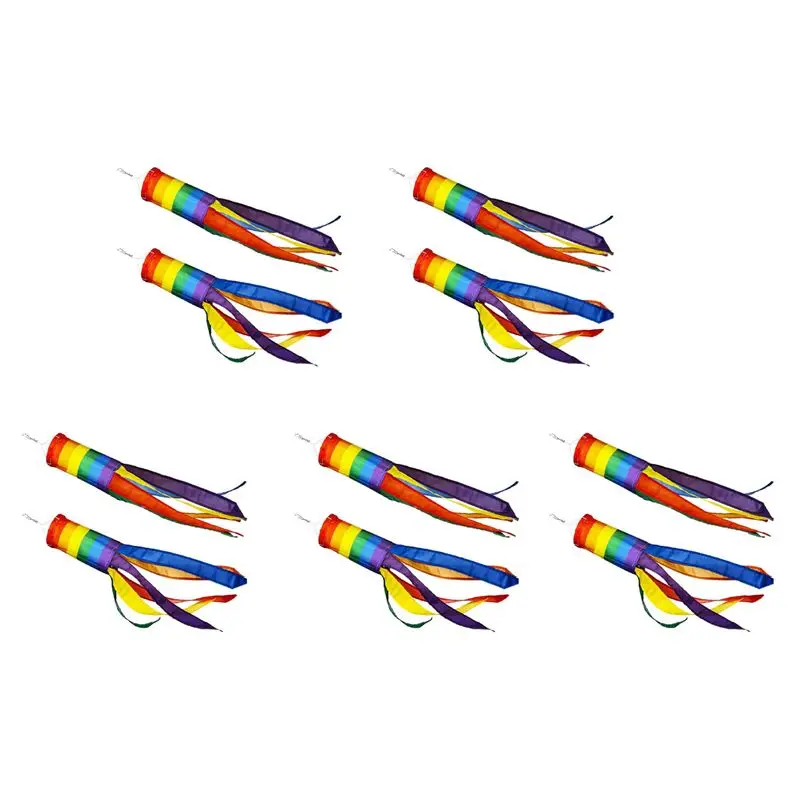 A84X-10 Pieces Windsock Colorful Hanging Decoration Windsock For Outdoor Hanging
A84X-10 Pieces Windsock Colorful Hanging Decoration Windsock For Outdoor Hanging