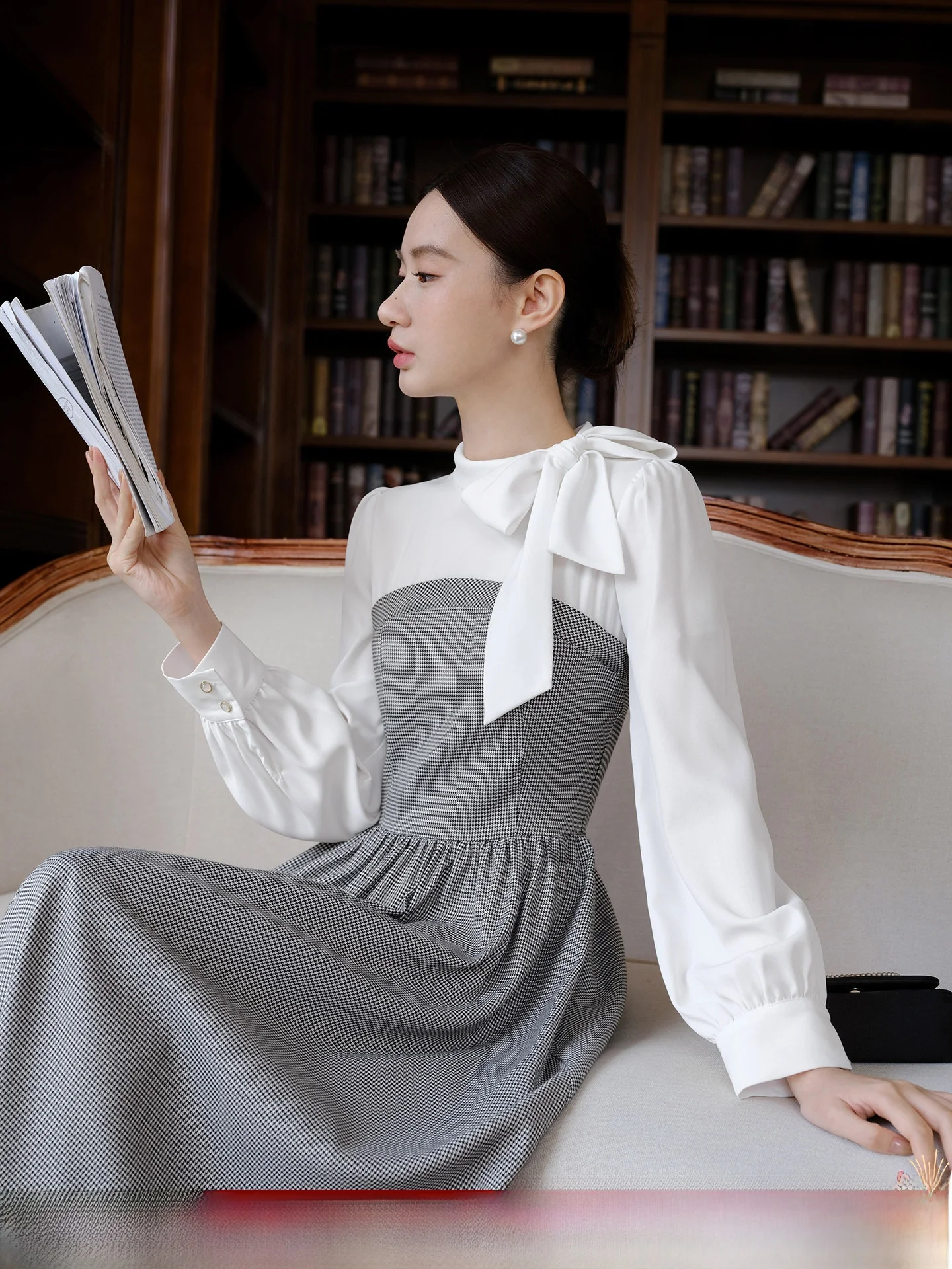 XXNING Winter New Plaid Belted Dr Women's High Waist Slim Long Dr Commute Sle Faionable Ele Ci Lady Dr
XXNING Winter New Plaid Belted Dr Women's High Waist Slim Long Dr Commute Sle Faionable Ele Ci Lady Dr