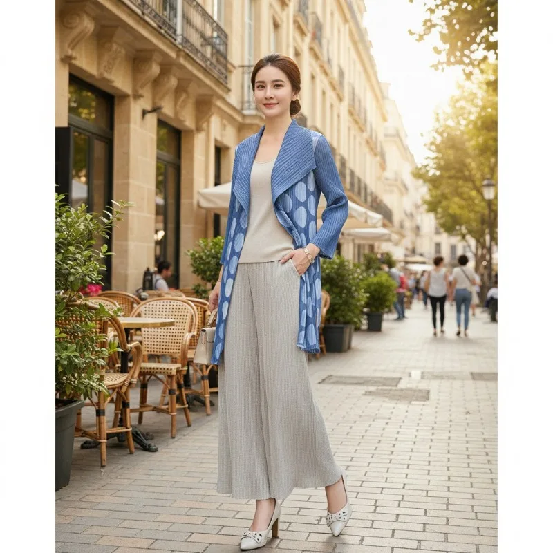 Miyake Pleated Trench Female Senior Sense Plisse Luxury Ageing Foreign 2026 Spring New Thin Jacket Loose Cardigan Outer Cloak
Miyake Pleated Trench Female Senior Sense Plisse Luxury Ageing Foreign 2026 Spring New Thin Jacket Loose Cardigan Outer Cloak