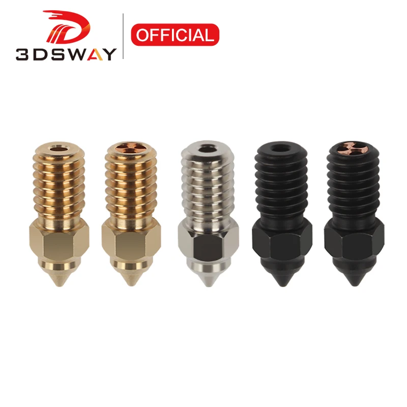 3DSWAY 5 шт. Ender7 паук хром Цирконий медь высокий поток клонированная закаленная сталь латунная насадка для 3D принтера аксессуары
3DSWAY 5 шт. Ender7 паук хром Цирконий медь высокий поток клонированная закаленная сталь латунная насадка для 3D принтера аксессуары
