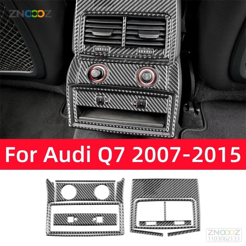 Аксессуары для Audi Q7 2007-2015, внутренняя отделка из углеродного волокна, задняя выхлопная решетка автомобиля, декоративная наклейка, крышка, ручка переключателя, отделка рамы
Аксессуары для Audi Q7 2007-2015, внутренняя отделка из углеродного волокна, задняя выхлопная решетка автомобиля, декоративная наклейка, крышка, ручка переключателя, отделка рамы