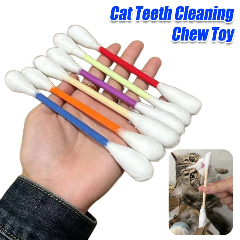 Creative Cat Toys Cotton Swab Shaped Toy Giant Kitten Grinding Biting Stick Teething Cleaning Chew Toys Pet Supplies Cat Toy
Creative Cat Toys Cotton Swab Shaped Toy Giant Kitten Grinding Biting Stick Teething Cleaning Chew Toys Pet Supplies Cat Toy