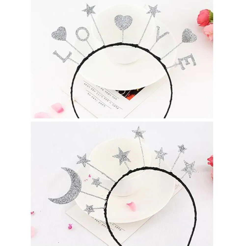 2pcs Stars Glitter Hair Hoop Birthday Party Headband Cosplay Costume Accessory Girls Durable Creative Christmas Party
2pcs Stars Glitter Hair Hoop Birthday Party Headband Cosplay Costume Accessory Girls Durable Creative Christmas Party