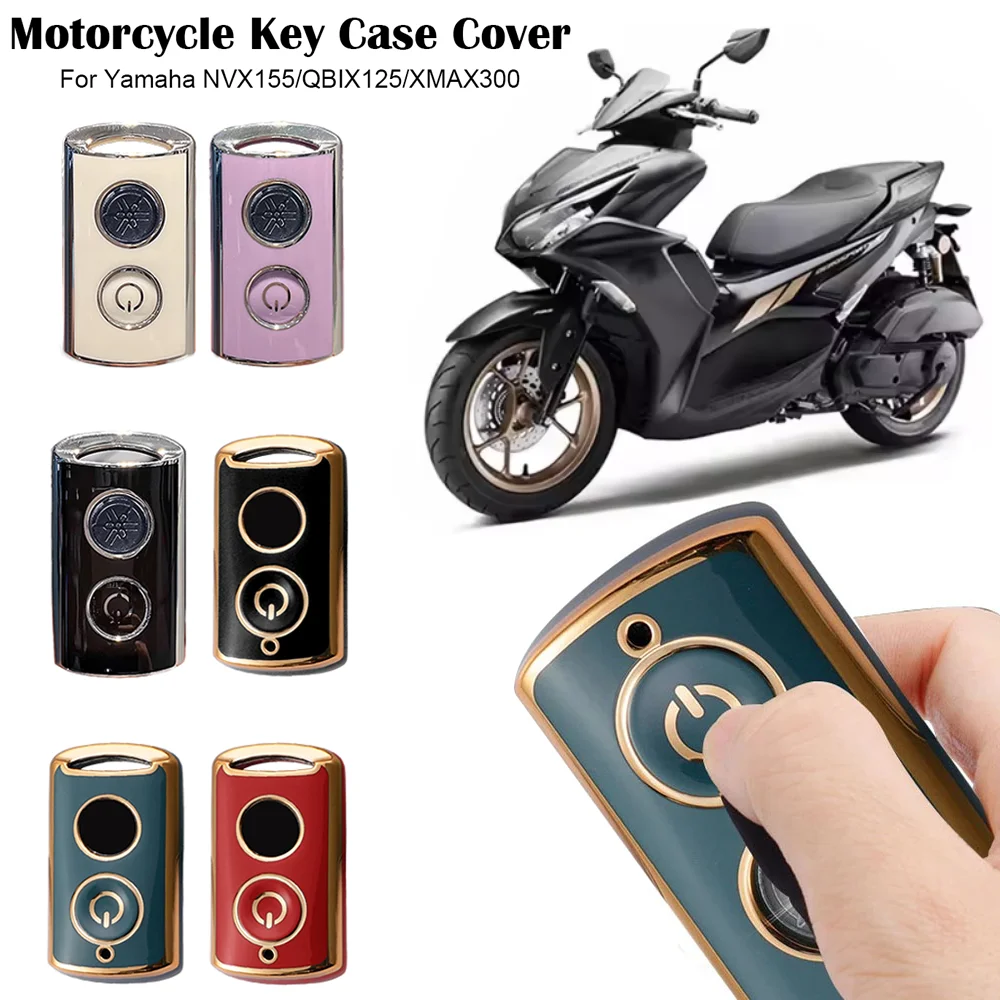Motorcycle Key Case Silver Edge Waterproof Key Cover for Yamaha NVX155 QBIX125 XMAX300 Scratch Resistant Key Protect Case
Motorcycle Key Case Silver Edge Waterproof Key Cover for Yamaha NVX155 QBIX125 XMAX300 Scratch Resistant Key Protect Case