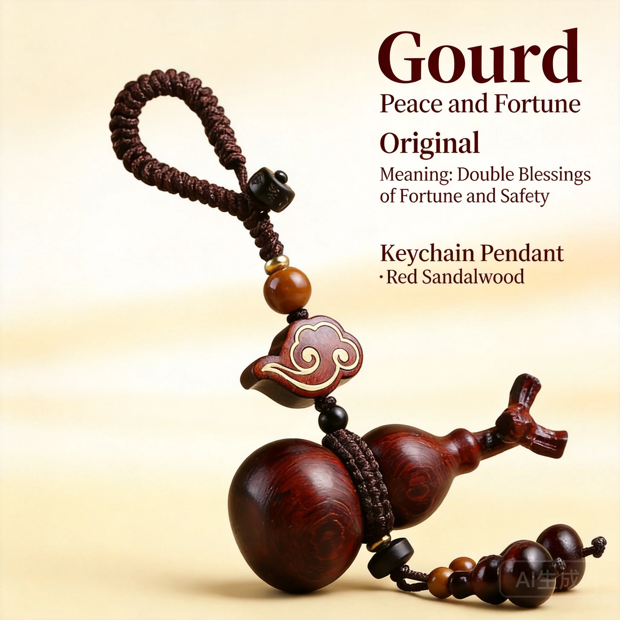 Gourd Keychain Pendant Carved Red Sandalwood Chinese Style Good Luck Blessing Hanging Ornament For Car Key Bag Decoration Suitab
Gourd Keychain Pendant Carved Red Sandalwood Chinese Style Good Luck Blessing Hanging Ornament For Car Key Bag Decoration Suitab