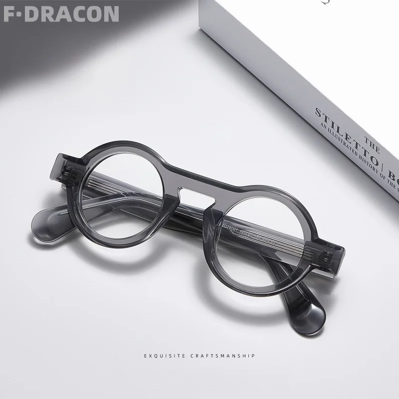 Board Eyeglass Frame Retro Round Frame Men's And Women's Eyeglass Frames Light luxury Optical Prescription Frame RD29001
Board Eyeglass Frame Retro Round Frame Men's And Women's Eyeglass Frames Light luxury Optical Prescription Frame RD29001