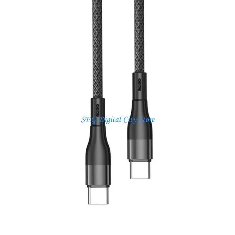 U75B 66W USB C To Type C Cable Charging Data Transfer Nylon Braided Charging Cable
U75B 66W USB C To Type C Cable Charging Data Transfer Nylon Braided Charging Cable