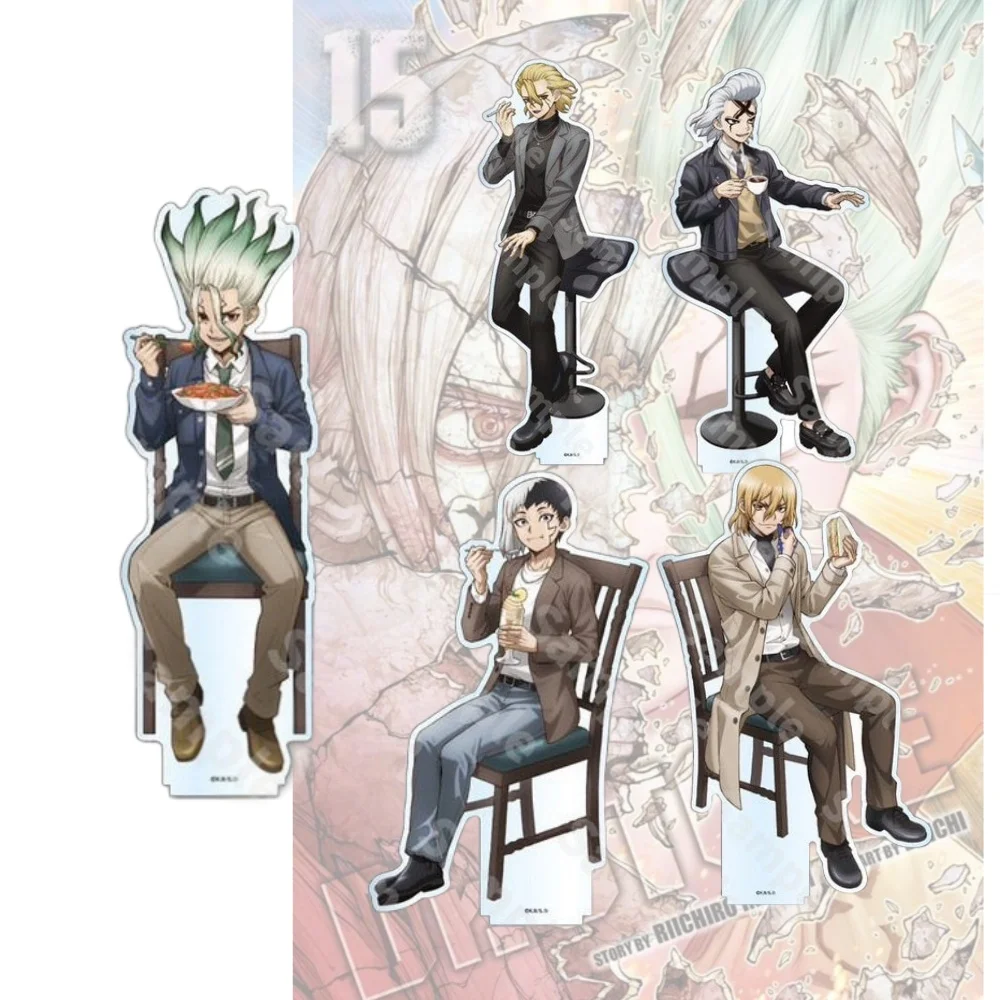 Dr.STONE Anime Senku Ishigami & Kohaku Acrylic Stand 10cm Figure Desk Ornament Keychain Cute Collectible Desktop Decor Gift
Dr.STONE Anime Senku Ishigami & Kohaku Acrylic Stand 10cm Figure Desk Ornament Keychain Cute Collectible Desktop Decor Gift