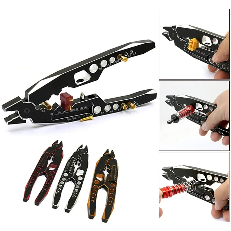 RC Remote control car assembly tool all-metal multi-function shock-absorbing tool pliers Ball nose pliers Suspension lever tool
RC Remote control car assembly tool all-metal multi-function shock-absorbing tool pliers Ball nose pliers Suspension lever tool