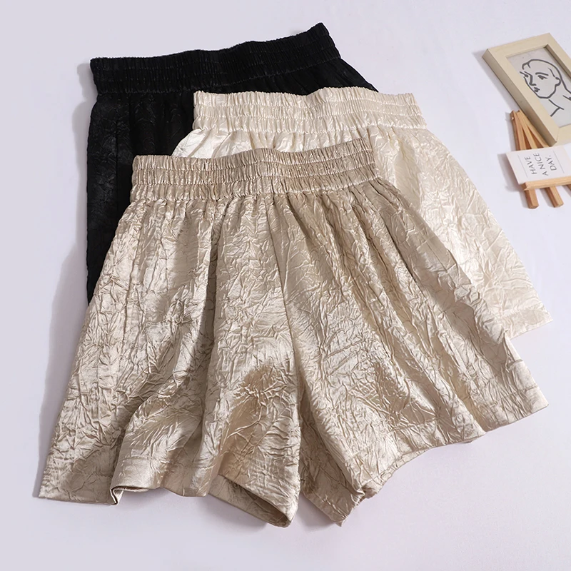 ITOOLIN Summer Women Elegant Floral Embroidery Shorts High Waist Loose A-line Shorts For Women Sports Straight Trousers 2024
ITOOLIN Summer Women Elegant Floral Embroidery Shorts High Waist Loose A-line Shorts For Women Sports Straight Trousers 2024