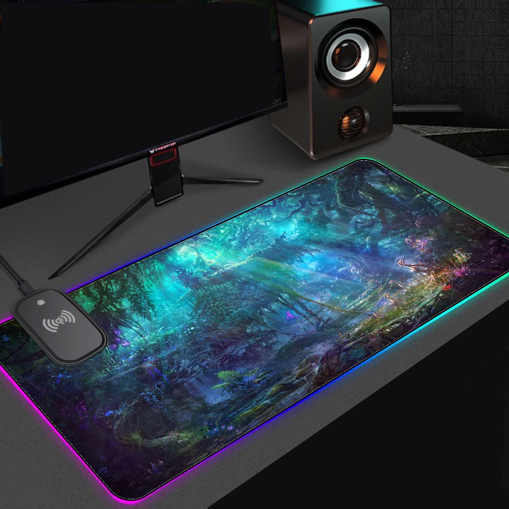 Forest Green Wireless Charging Mouse Pad Gamer Keyboard Desk Accessories Mouse for Computer Mice PLAY MAT FOR MOUS Rubber Mat
Forest Green Wireless Charging Mouse Pad Gamer Keyboard Desk Accessories Mouse for Computer Mice PLAY MAT FOR MOUS Rubber Mat