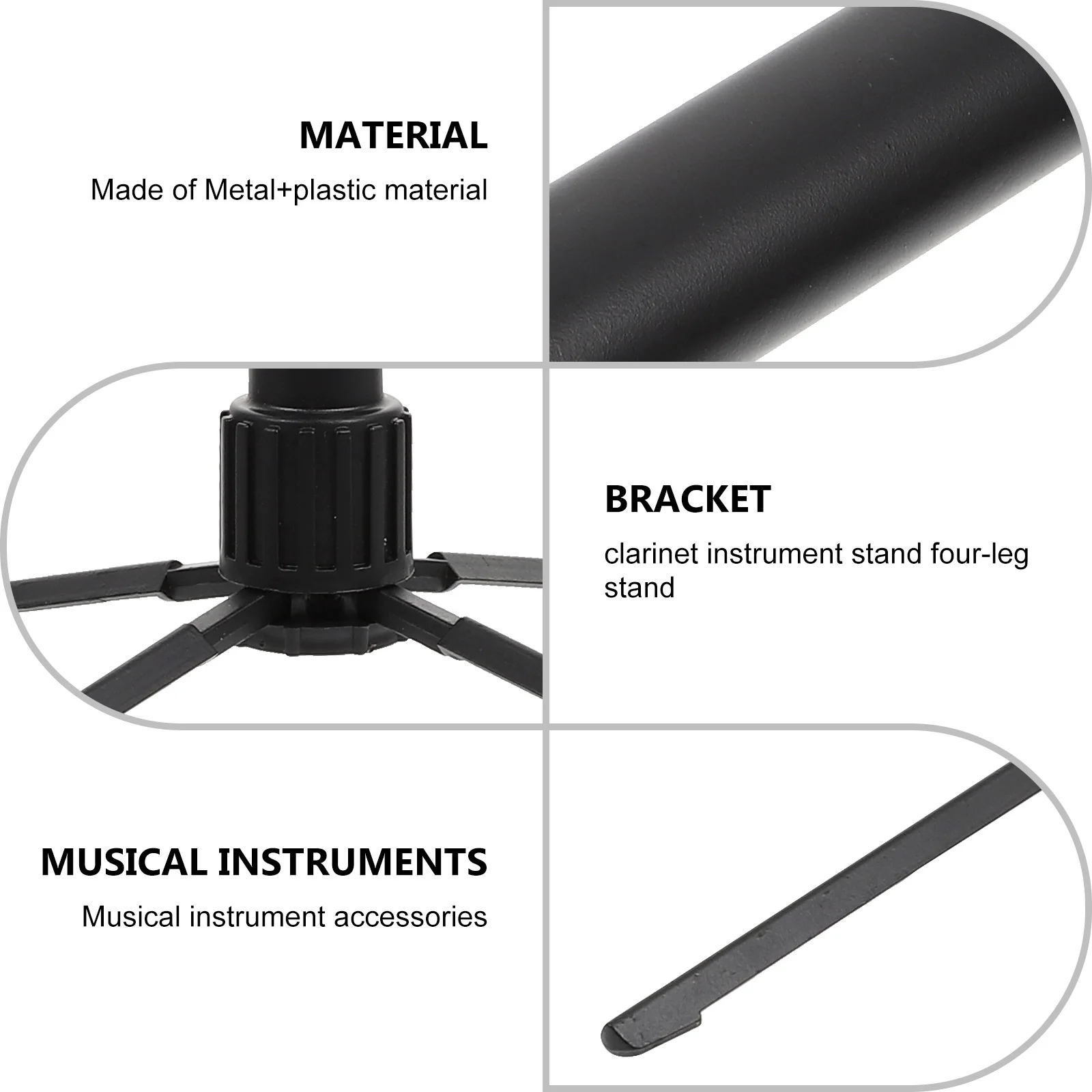 Portable Four-Legged Flute Stand Elegant Musical Instrument Holder Compact Design
Portable Four-Legged Flute Stand Elegant Musical Instrument Holder Compact Design