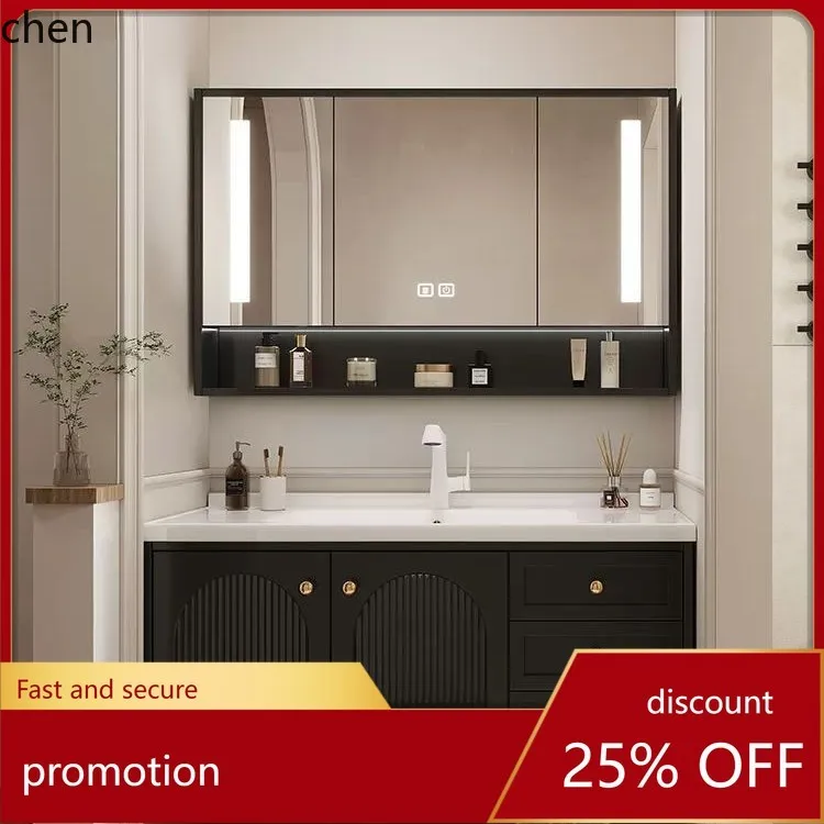 HT Vintage Bathroom Cabinet Set with Smart Washbasin, Ceramic Integrated Wash Basin, Solid Wood Bathroom Set
HT Vintage Bathroom Cabinet Set with Smart Washbasin, Ceramic Integrated Wash Basin, Solid Wood Bathroom Set