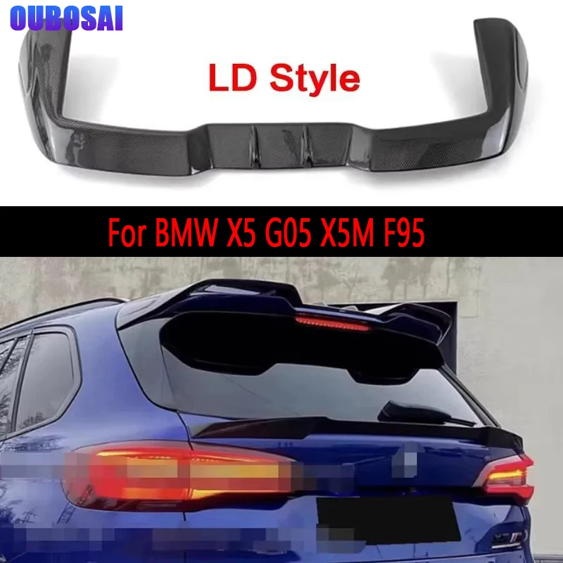 For BMW X5 G05 X5M F95 2018+ Carbon Fiber Tail fins Top Wing Rear Spoiler Duckbill Car Wing Retrofit Middle Wing
For BMW X5 G05 X5M F95 2018+ Carbon Fiber Tail fins Top Wing Rear Spoiler Duckbill Car Wing Retrofit Middle Wing