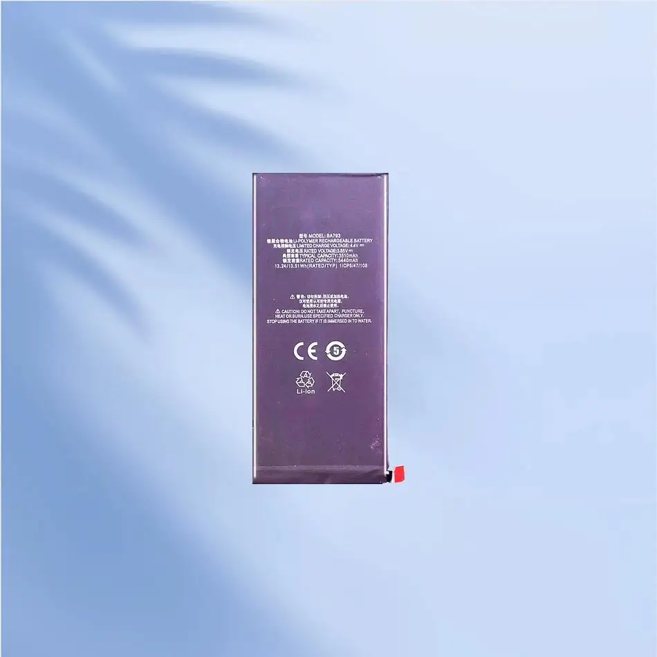 BA793 Replacement Battery For Meizu Pro 7 Plus M793Q M793M M793H Mobile Phone
BA793 Replacement Battery For Meizu Pro 7 Plus M793Q M793M M793H Mobile Phone