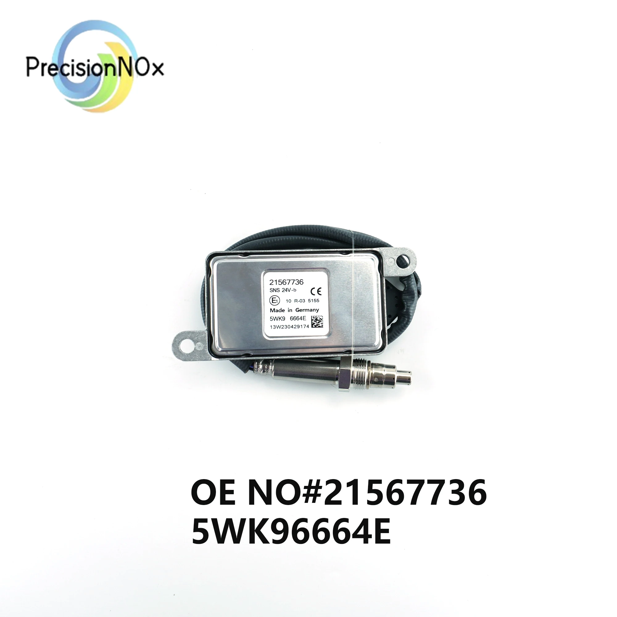 5WK9 6664E 24V Nox Sensor 21567736 5WK96664E Nitrogen Oxygen Sensor For VOLVO FL FE FH FM Truck
5WK9 6664E 24V Nox Sensor 21567736 5WK96664E Nitrogen Oxygen Sensor For VOLVO FL FE FH FM Truck