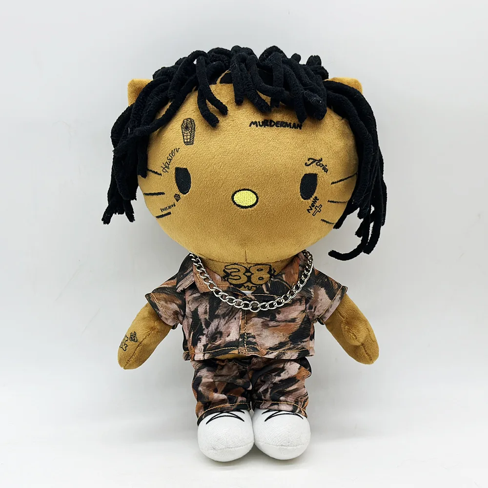 Hello Kitty as YoungBoy Never Broke Again Plush Doll Plushies Stuffed Toys Cuddly Kids Boys Girls Birthday Christmas Gifts
Hello Kitty as YoungBoy Never Broke Again Plush Doll Plushies Stuffed Toys Cuddly Kids Boys Girls Birthday Christmas Gifts