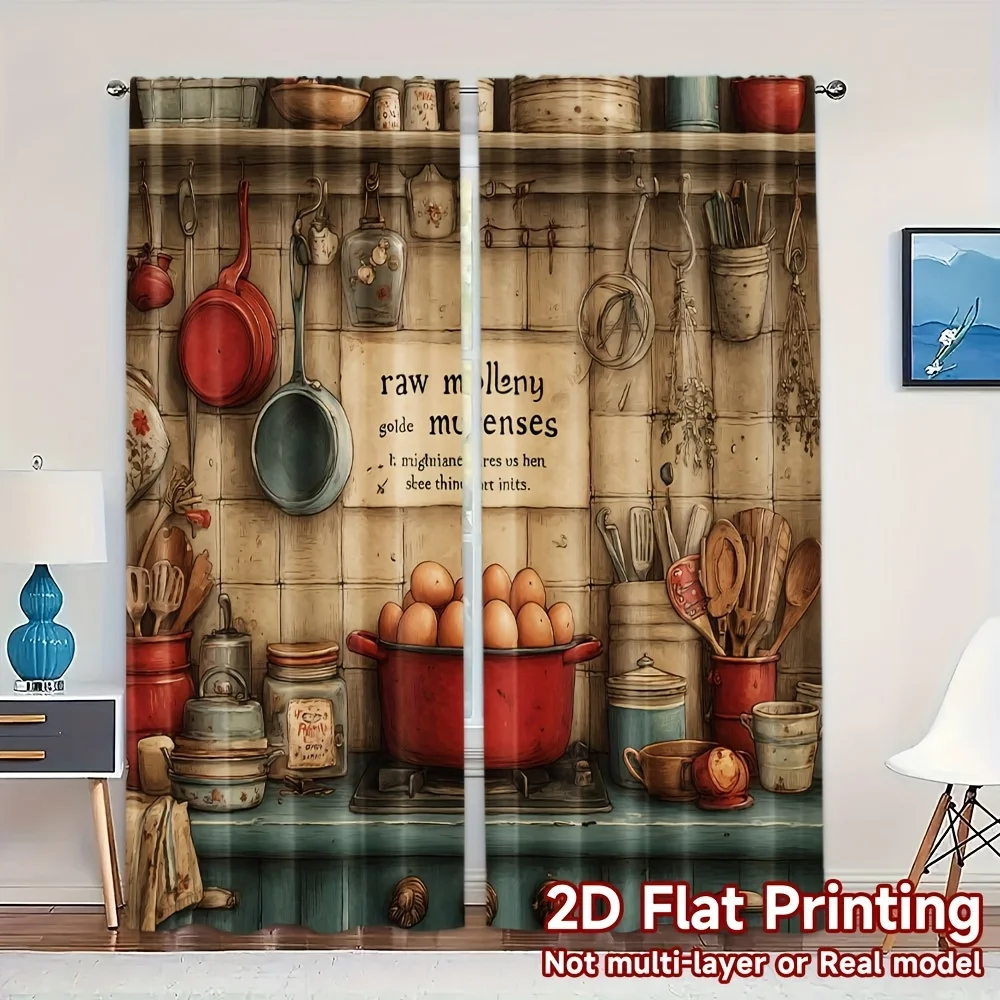 Scene pattern of the rural kitchen Print Drapes Room Darkening Window Curtains Home Decor,Rod Pocket Blackout Curtains Bedroom
Scene pattern of the rural kitchen Print Drapes Room Darkening Window Curtains Home Decor,Rod Pocket Blackout Curtains Bedroom