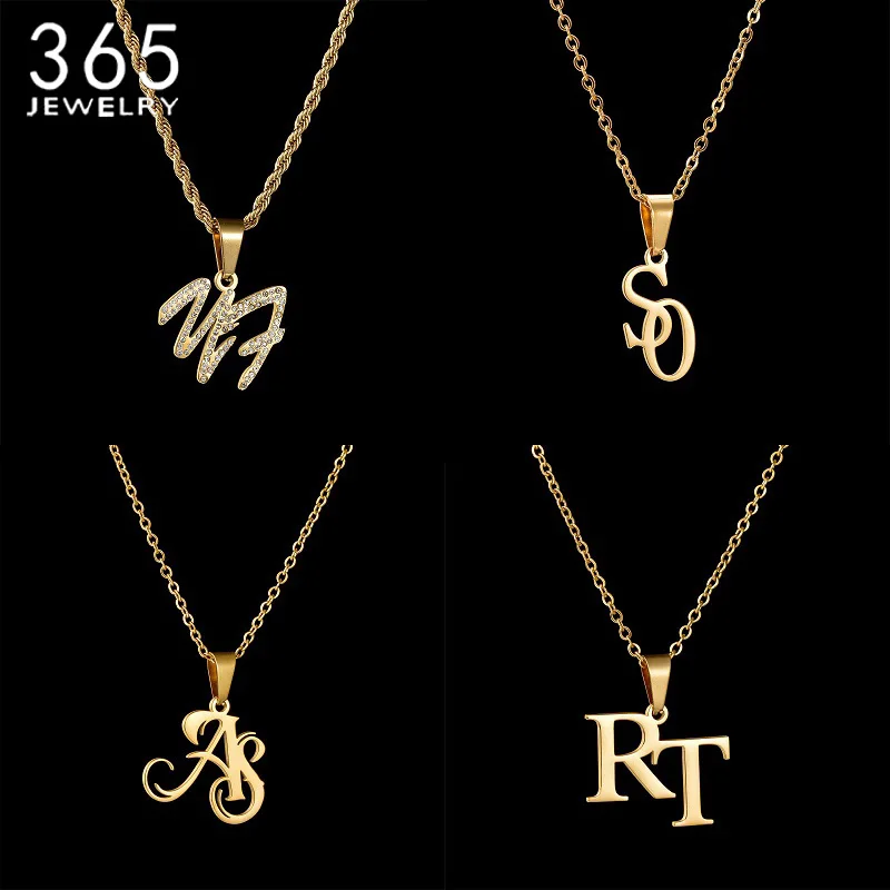 365 Personalized Initial Letter Necklaces Stainless Steel Custom Name Necklace Charming Pendant For Women Birthday Jewelry Gifts
365 Personalized Initial Letter Necklaces Stainless Steel Custom Name Necklace Charming Pendant For Women Birthday Jewelry Gifts