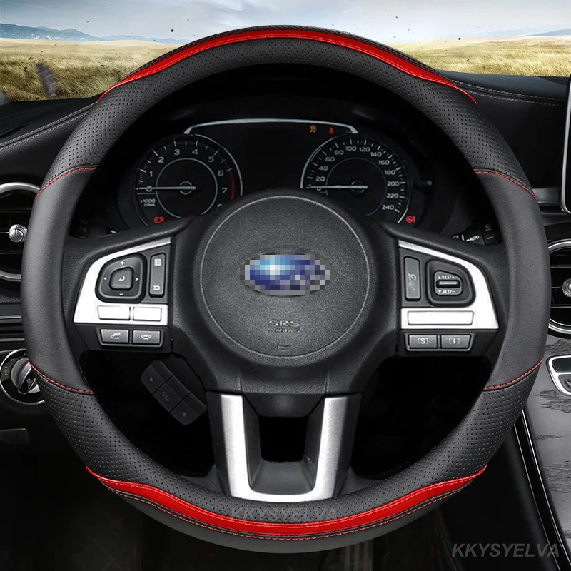 Car Steering Wheel Cover Anti-slip Carbon Fibre Leather 38cm For Subaru Forester Legacy XV BRZ WRX High Quality Auto Accessories
Car Steering Wheel Cover Anti-slip Carbon Fibre Leather 38cm For Subaru Forester Legacy XV BRZ WRX High Quality Auto Accessories