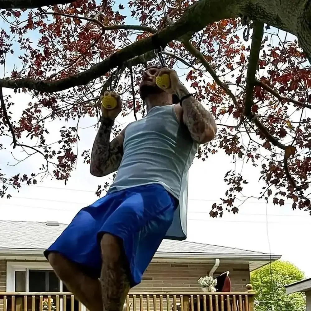 Ball-shaped Grip Strength Trainer Pull-up Assistance Wooden Forearm Trainer Stable Workout Finger Strengthener Gym 
Ball-shaped Grip Strength Trainer Pull-up Assistance Wooden Forearm Trainer Stable Workout Finger Strengthener Gym